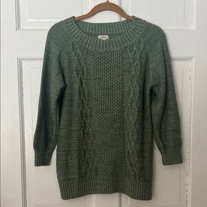 L.L. Bean Women's Knit Sweater - SAGE